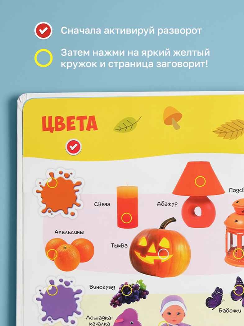 Большая Нажималка Первые знания, арт. FD150, производитель BertToys, ISBN 978-5-90752-746-1, № 4