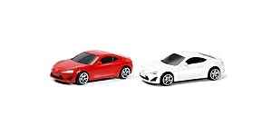 Автодрайв Машина 1:64 Toyota 86, глянц., красная, белая, арт. И-1187, производитель Рыжий кот, ISBN 466-5-29541-187-8№ 1