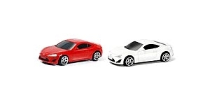 Автодрайв Машина 1:64 Toyota 86, глянц., красная, белая, арт. И-1187, производитель Рыжий кот, ISBN 466-5-29541-187-8, № 1