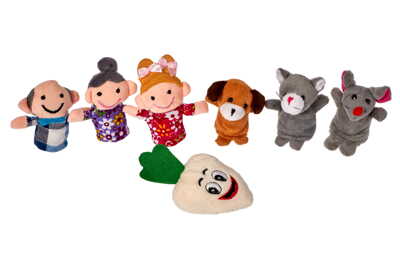 Детский пальчиковый кукольный театр «Репка», арт. DE 1163, производитель Bradex (Брадекс), ISBN 729-3-72043-031-5№ 2