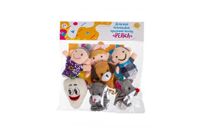 Детский пальчиковый кукольный театр «Репка», арт. DE 1163, производитель Bradex (Брадекс), ISBN 729-3-72043-031-5№ 6