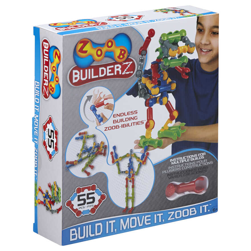 Конструктор ZOOB Builder-Z 55, арт. 11055, производитель ZOOB (Зуб), ISBN 63-5-69411-055-3, № 1