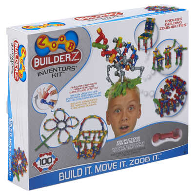Конструктор ZOOB Builder-Z Inventor's Kit 100, арт. 11100, производитель ZOOB (Зуб), ISBN 63-5-69411-100-0№ 1