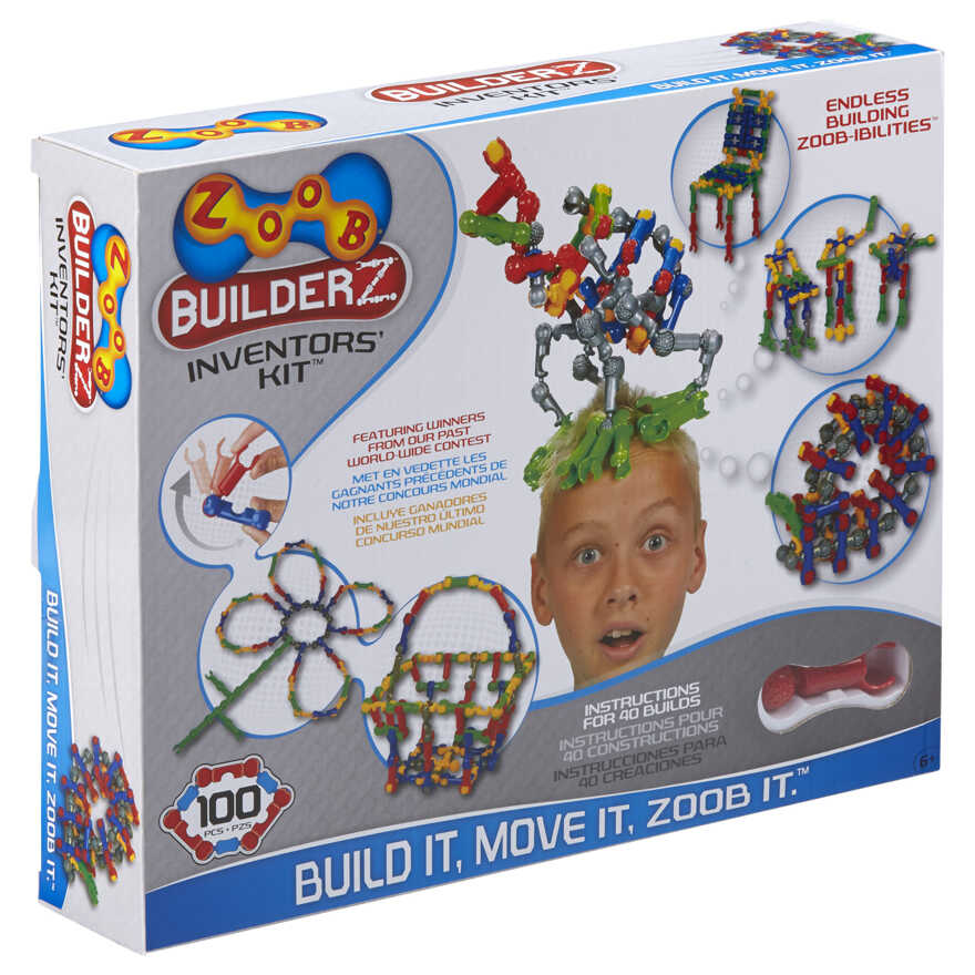 Конструктор ZOOB Builder-Z Inventor's Kit 100, арт. 11100, производитель ZOOB (Зуб), ISBN 63-5-69411-100-0, № 1