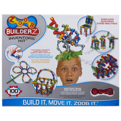 Конструктор ZOOB Builder-Z Inventor's Kit 100, арт. 11100, производитель ZOOB (Зуб), ISBN 63-5-69411-100-0№ 3