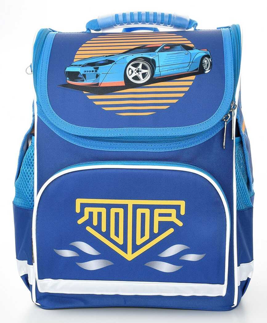 Рюкзак Schoolformat Super car, модель BASIC, жесткий каркас, односекционный, 17 л, для мальчиков, арт. РЮКЖК-СПК, производитель ФАРМ, ISBN 460-2-72314-842-5, № 1