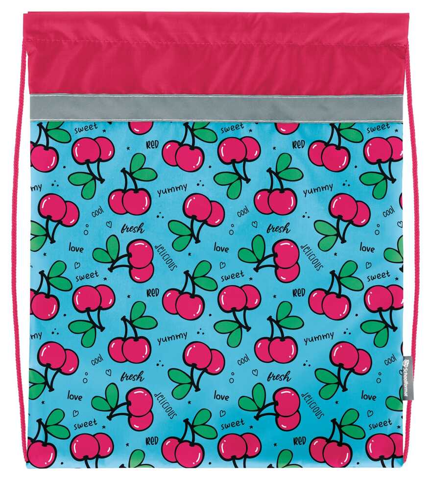 Мешок для обуви CHERRIES 49х41 см, большой, для девочек, арт. МОБ-ЧРИ, производитель ФАРМ, ISBN 460-2-72314-979-8, № 1