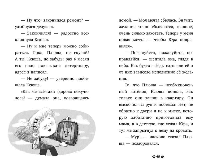 Пушистые истории. Котенок Плюша ищет семью/Ульева Е., производитель Клевер (Clever) , ISBN 978-5-00252-081-7, № 2