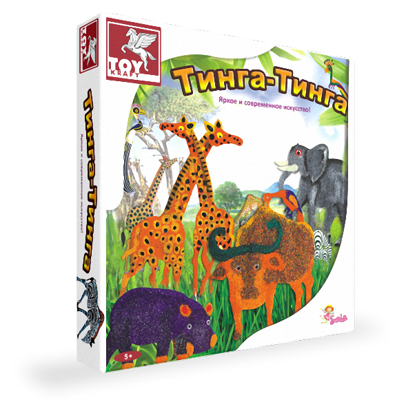 Рисунки песком Тинга Тинга, производитель SANTA LUCIA (САНТА ЛЮЧИЯ), ISBN 890-6-02239-483-2, № 1