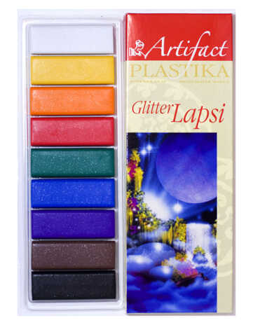 LAPSI GLITTER - 9 классических цветов с блестками, арт. 7109-78, производитель Artifact (Артифакт), ISBN 460-7-11082-014-4№ 1