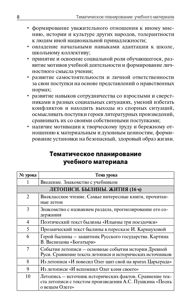 Поурочные разработки по литературному чтению. 4 класс. Кутявина С.В. В помощь школьному учителю, производитель Вако , ISBN 978-5-40805-204-2, № 7