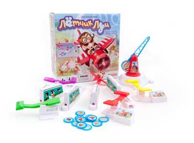 Настольная игра Летчик Луи (LOOPIN LOUIE), арт. БП000008563, производитель Стиль Жизни, ISBN 465-0-00032-058-3№ 2