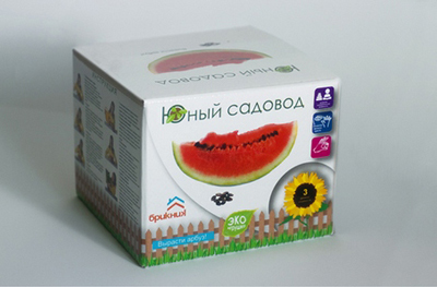 Юный садовод арбуз (профессионал), производитель БрикНик, ISBN 460-7-13872-431-8, № 1