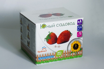 Юный садовод клубника (профессионал), производитель БрикНик, ISBN 460-7-13872-432-5, № 1