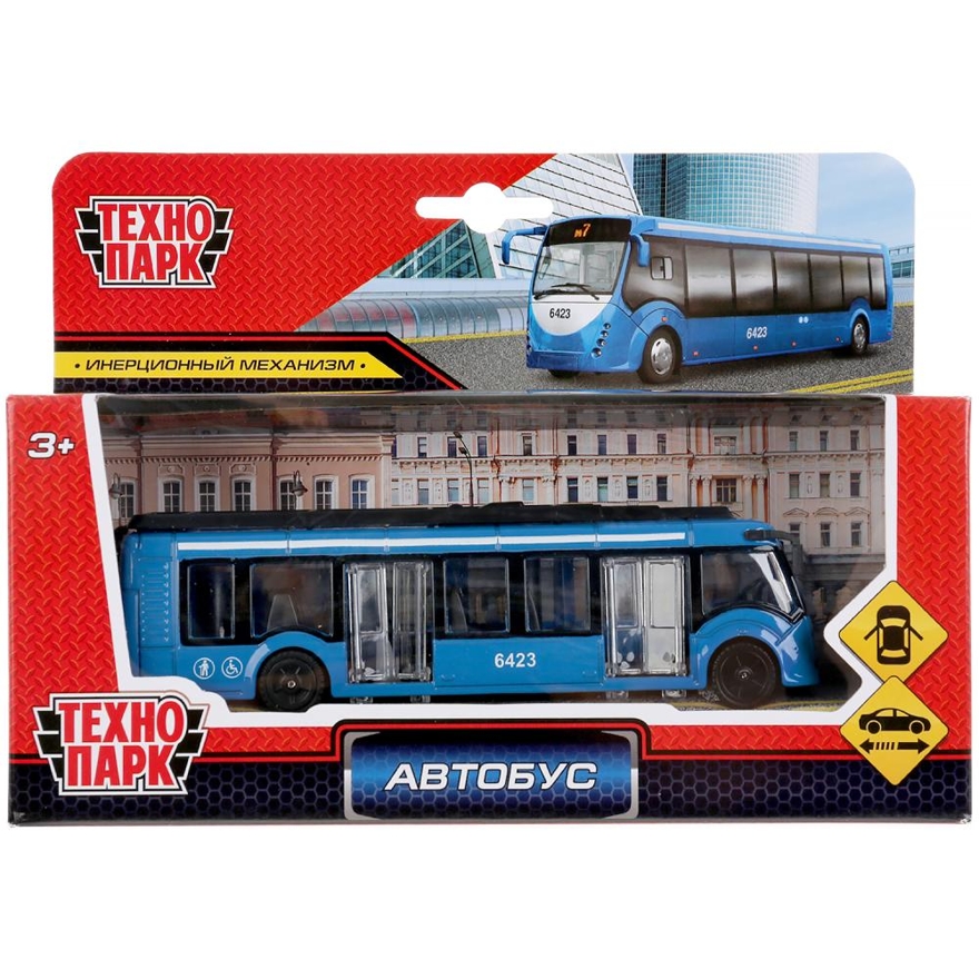 Автобус 15 см., арт. SB-19-30-BU-WB, производитель Симбат, ISBN 468-0-01371-519-9, № 1