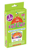 Англ. Толстый кот (Fat Cat). Читаем сочетания слов. Level 5.  Набор карточек., производитель Айрис-пресс , ISBN 462-7-17636-751-3, № 1