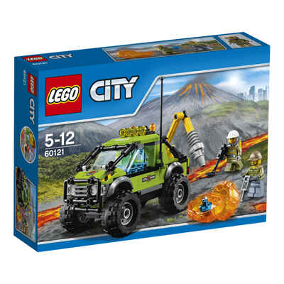 LEGO City 60121 Грузовик Исследователей Вулканов, производитель LEGO (ЛЕГО), ISBN 570-2-01559-482-0№ 1
