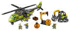 LEGO City 60123 Грузовой вертолёт исследователей вулканов, производитель LEGO (ЛЕГО), ISBN 570-2-01559-484-4, № 2