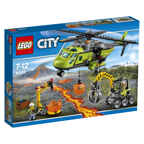 LEGO City 60123 Грузовой вертолёт исследователей вулканов, производитель LEGO (ЛЕГО), ISBN 570-2-01559-484-4, № 1