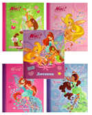 Дневник шк. 48дшА5/WH тв.обл. глиттер &lt;9&gt; TM Winx (20), производитель СервисТорг, ISBN 460-2-12808-015-3, № 1