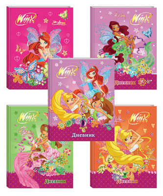 Дневник шк. 48дшА5/WHJ тв.обл. фольга &lt;36&gt; TM Winx (20), производитель СервисТорг, ISBN 460-2-12808-016-0№ 1
