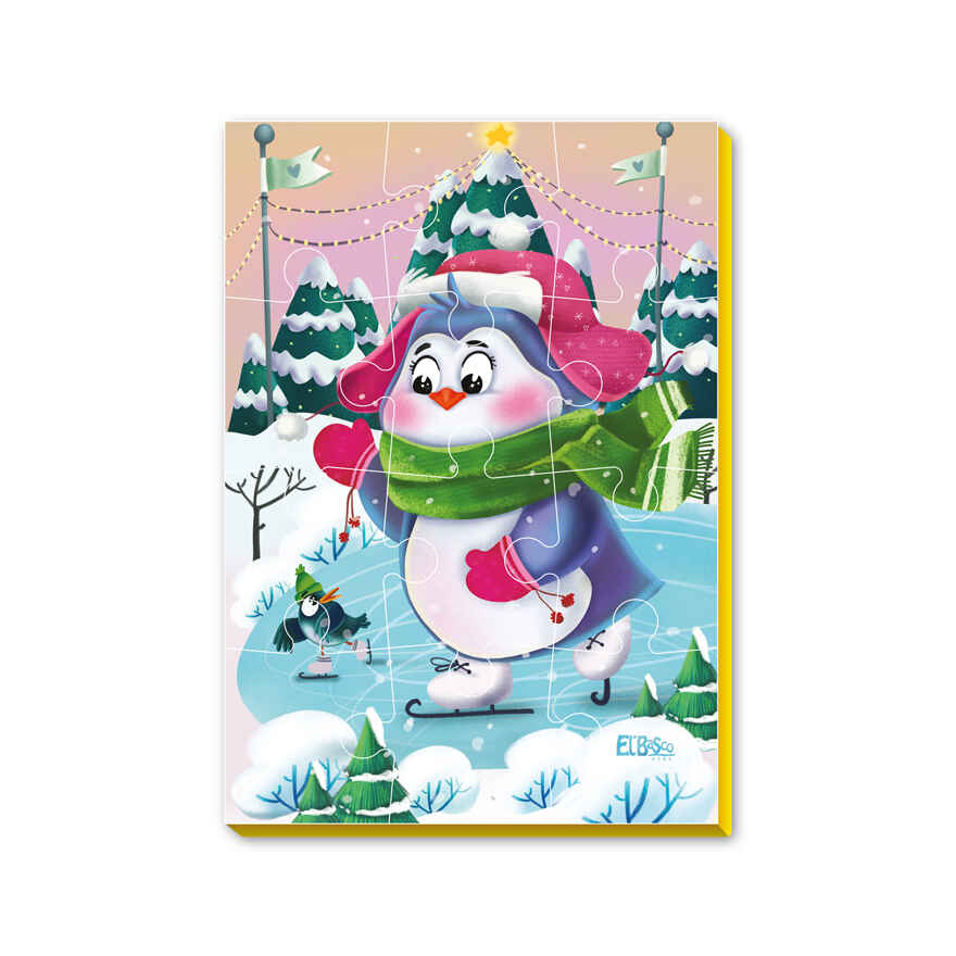 Мягкий пазл А5 "Зима", производитель Я РАСТУ ТОЙЗ, ISBN 467-0-14980-228-3, № 2