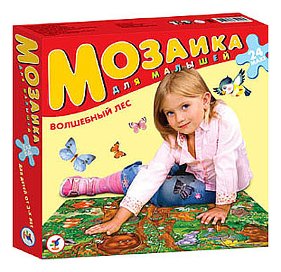 Мозаика для малышей. &quot;Волшебный лес&quot;, производитель Дрофа-медиа, ISBN 460-7-14735-949-5, № 1