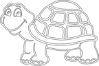 Песочный трафарет Черепашка (А4), арт. РП273, производитель KIDSTATION (КидсСтейшн), ISBN 462-5-61227-390-9, № 1