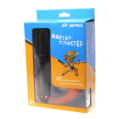 3D ручка Мастер-Пластер, арт. 70002, производитель Мастер-Пластер, ISBN 489-7-04625-069-0№ 1