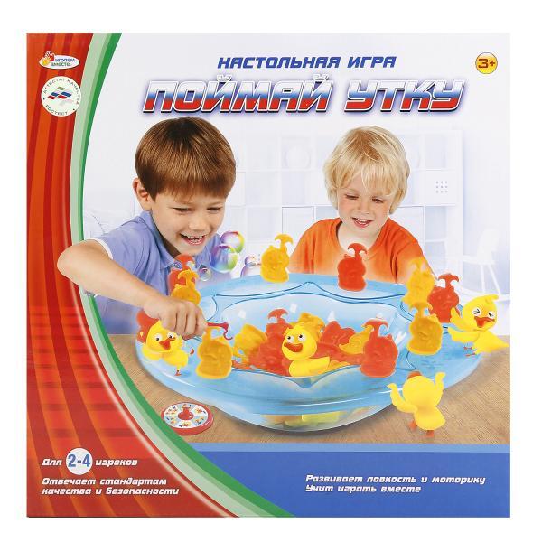 Настольная игра Играем вместе Поймай утку, арт. B1489978-R, производитель Симбат, ISBN 469-0-59011-087-4, № 1