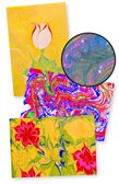 Набор для рисования на воде ЭБРУ 15 мл 13 цв., лоток А4, с золотой краской, арт. AF13-131-12, производитель ФАРМ, ISBN 460-2-72318-473-7, № 3