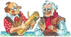 Приключения Буратино. Все истории. Художник Л. Владимирский. Толстой А.Н., Данько Е.Я., Владимирский Л.В. Самая большая книга (подарочная), производитель АСТ , ISBN 978-5-17123-521-5, № 4