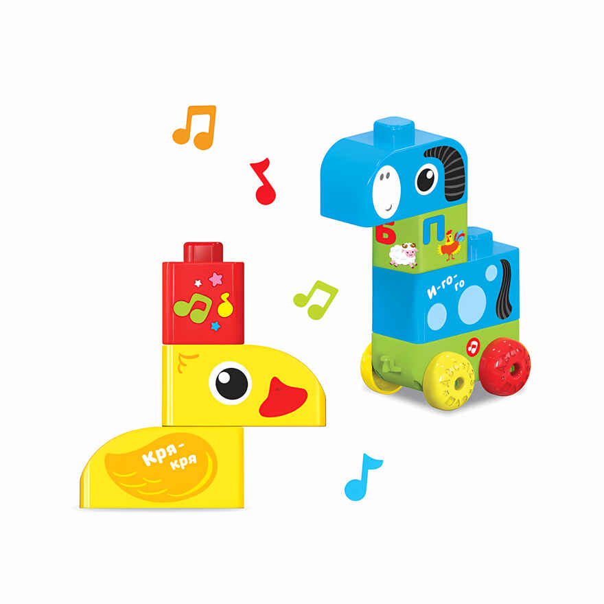 Весёлая ферма. Talky Blocks, производитель Азбукварик , ISBN 463-0-02729-124-0, № 2