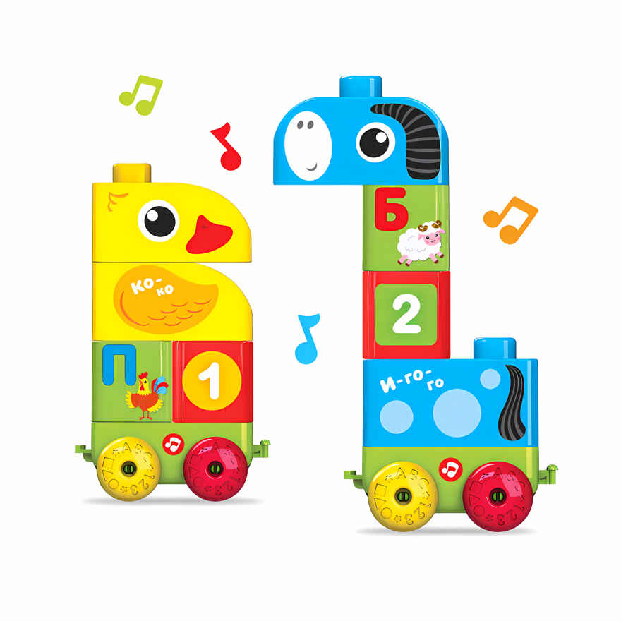 Весёлая ферма. Talky Blocks, производитель Азбукварик , ISBN 463-0-02729-124-0, № 8