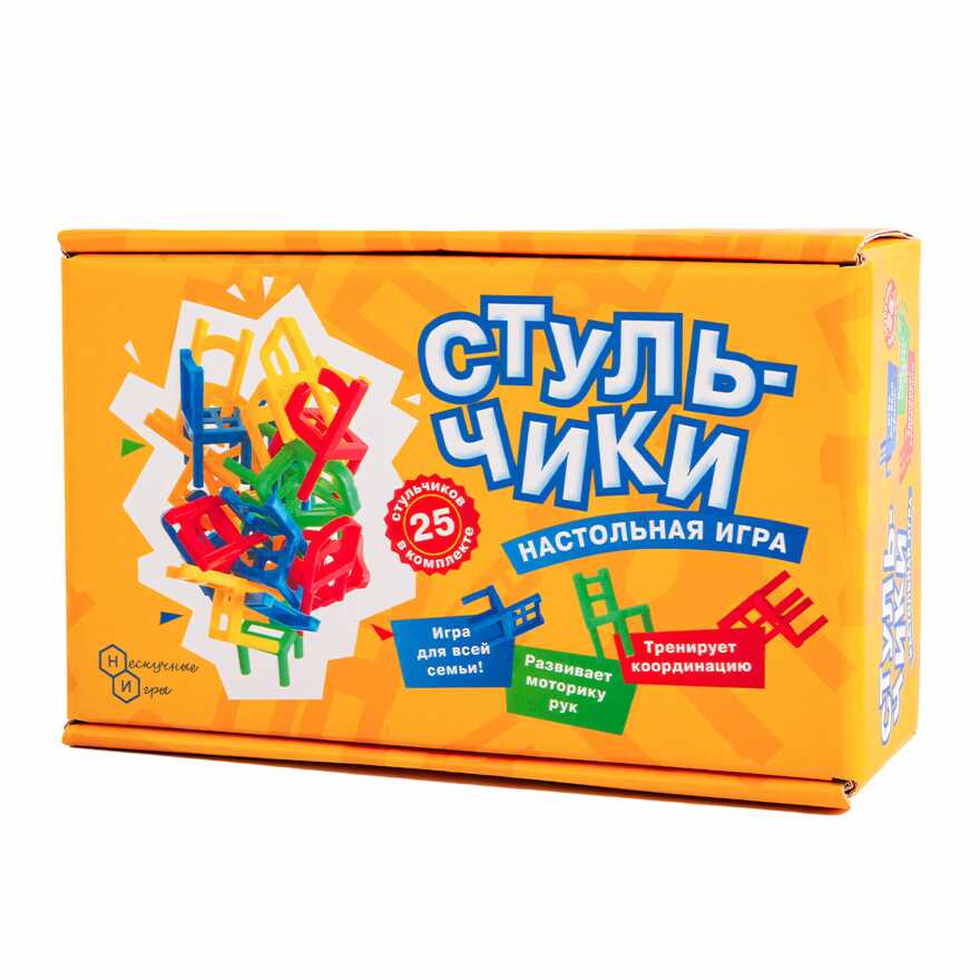 Настольная игра &quot;Стульчики&quot;, арт.68827, производитель ТД БЭМБИ, ISBN 468-3-58253-286-0, № 1
