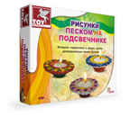Рисунки песком на подсвечнике, производитель SANTA LUCIA (САНТА ЛЮЧИЯ), ISBN 890-6-02239-501-3, № 1