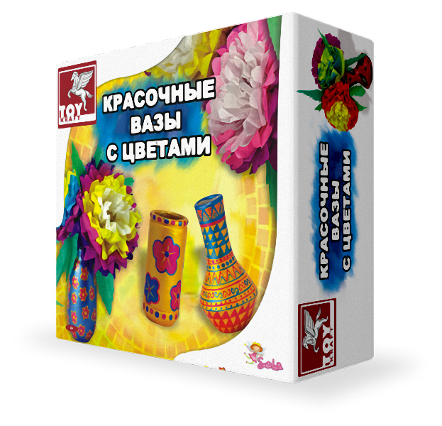 Красочные вазы с цветами, производитель SANTA LUCIA (САНТА ЛЮЧИЯ), ISBN 890-6-02239-535-8, № 1
