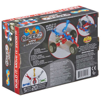 Конструктор ZOOB Racer-Z Mini 4-Wheeler, арт. 12050, производитель ZOOB (Зуб), ISBN 63-5-69412-050-7№ 2