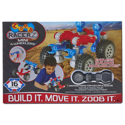 Конструктор ZOOB Racer-Z Mini 4-Wheeler, арт. 12050, производитель ZOOB (Зуб), ISBN 63-5-69412-050-7№ 3