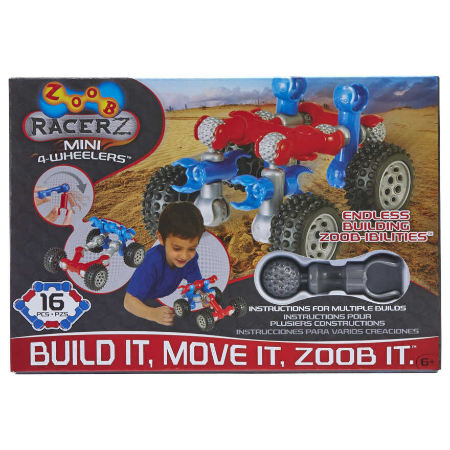 Конструктор ZOOB Racer-Z Mini 4-Wheeler, арт. 12050, производитель ZOOB (Зуб), ISBN 63-5-69412-050-7, № 3
