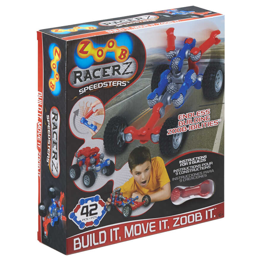 Конструктор ZOOB Racer-Z Speedsters, арт. 12051, производитель ZOOB (Зуб), ISBN 63-5-69412-051-4, № 1