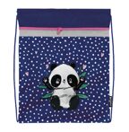Мешок для обуви PANDASTIC 42х34 см фуксия, 1 отделение с большим карманом на молнии, для девочек, арт. МОМК-ПНС, производитель ФАРМ, ISBN 460-2-72315-992-6, № 1