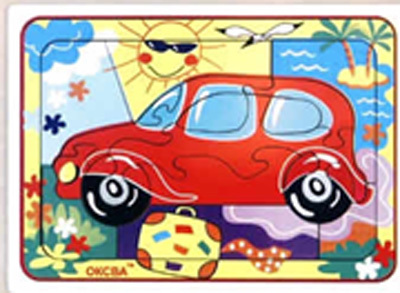 Головоломка Автомобиль (Оксва), производитель Оксва, ISBN 200-0-02099-001-3, № 1