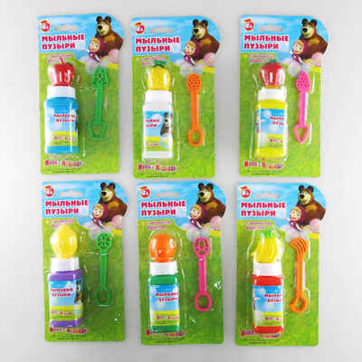 НАБОР МЫЛЬНЫХ ПУЗЫРЕЙ С ЗАПАХОМ "ИГРАЕМ ВМЕСТЕ" "МАША И МЕДВЕДЬ" (БОИТСЯ ХОЛОДА), производитель Симбат, ISBN 469-0-59000-713-6№ 1