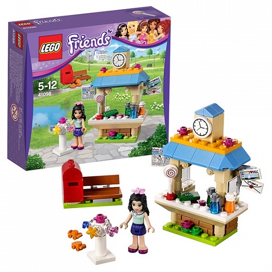 LEGO Friends 41098 Туристический киоск Эммы, производитель LEGO (ЛЕГО), ISBN 570-2-01534-677-1, № 1