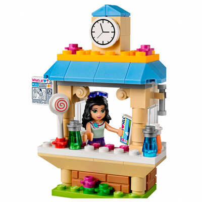 LEGO Friends 41098 Туристический киоск Эммы, производитель LEGO (ЛЕГО), ISBN 570-2-01534-677-1№ 2