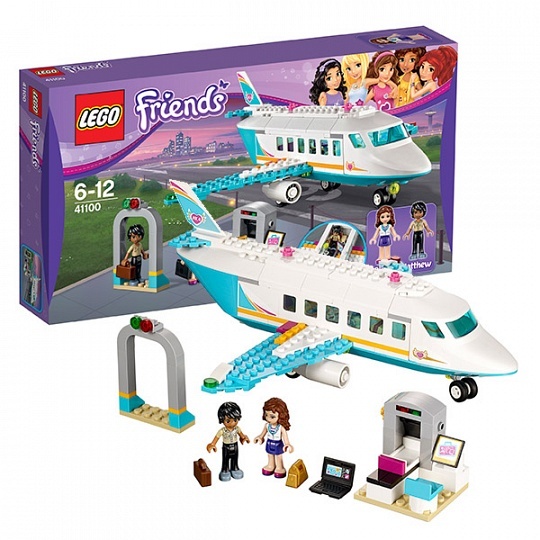 LEGO Friends 41100 Частный самолет, производитель LEGO (ЛЕГО), ISBN 570-2-01534-679-5, № 1