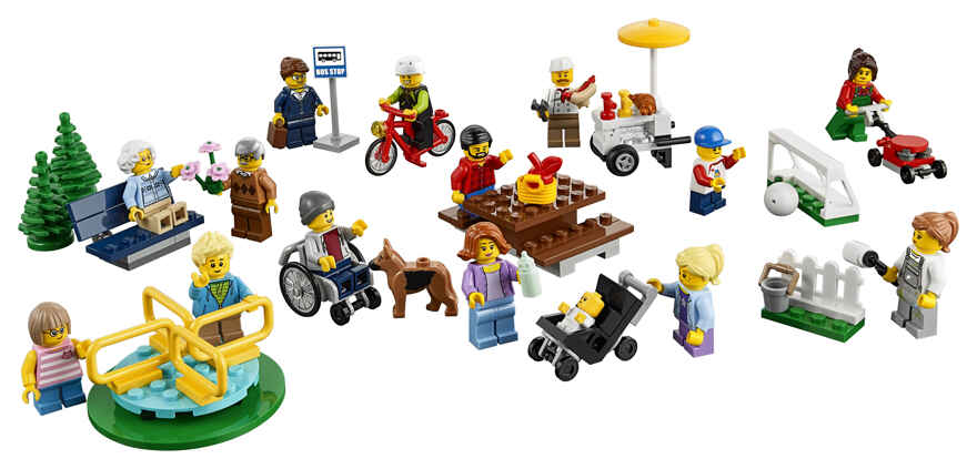 Игрушка Город Праздник в парке — жители LEGO City, арт. 60134, производитель LEGO (ЛЕГО), ISBN 570-2-01559-495-0, № 2