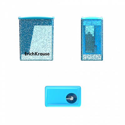 Точилка пластиковая  City Mini, Bubble Gum, с контейнером, арт. 61278, производитель ErichKrause® (Эрих Краузе), ISBN 465-0-18461-278-8№ 2