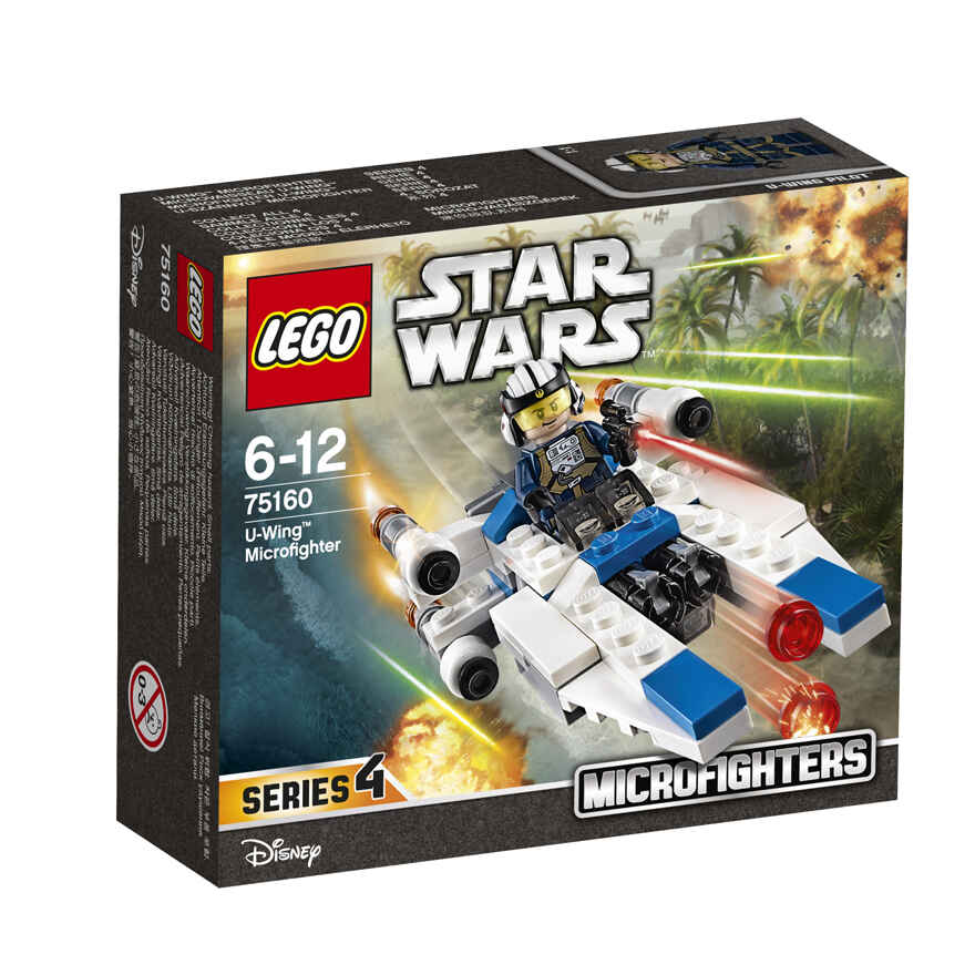LEGO Star Wars 75160 Микроистребитель типа U, производитель LEGO (ЛЕГО), ISBN 570-2-01586-648-4, № 1